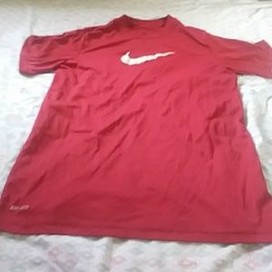 Nike red tee